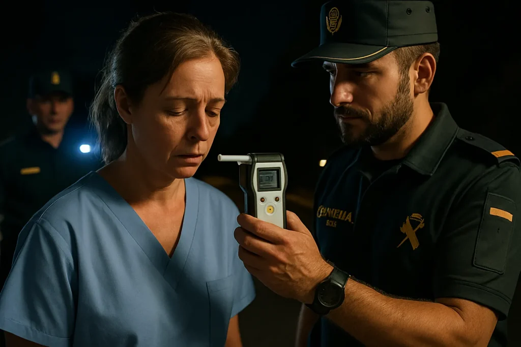 /enfermera-alcoholemia-guardia-responsabilidades-agravadas